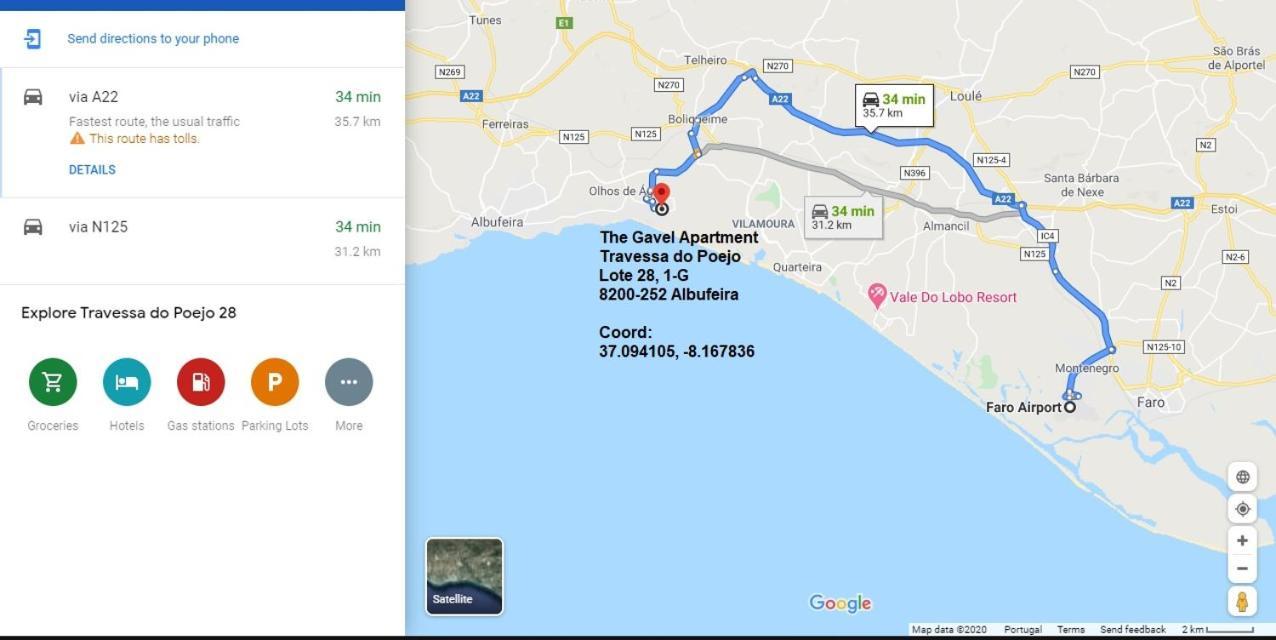 Falesia - Near The Beach - The Gavel Apartment Albufeira Luaran gambar